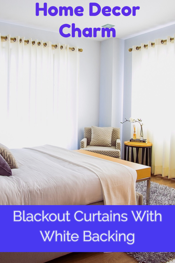 Blackout Curtains With White Backing